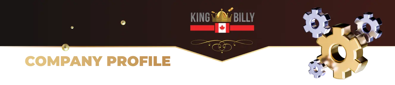The main characteristics of an online casino King Billy for canadian users