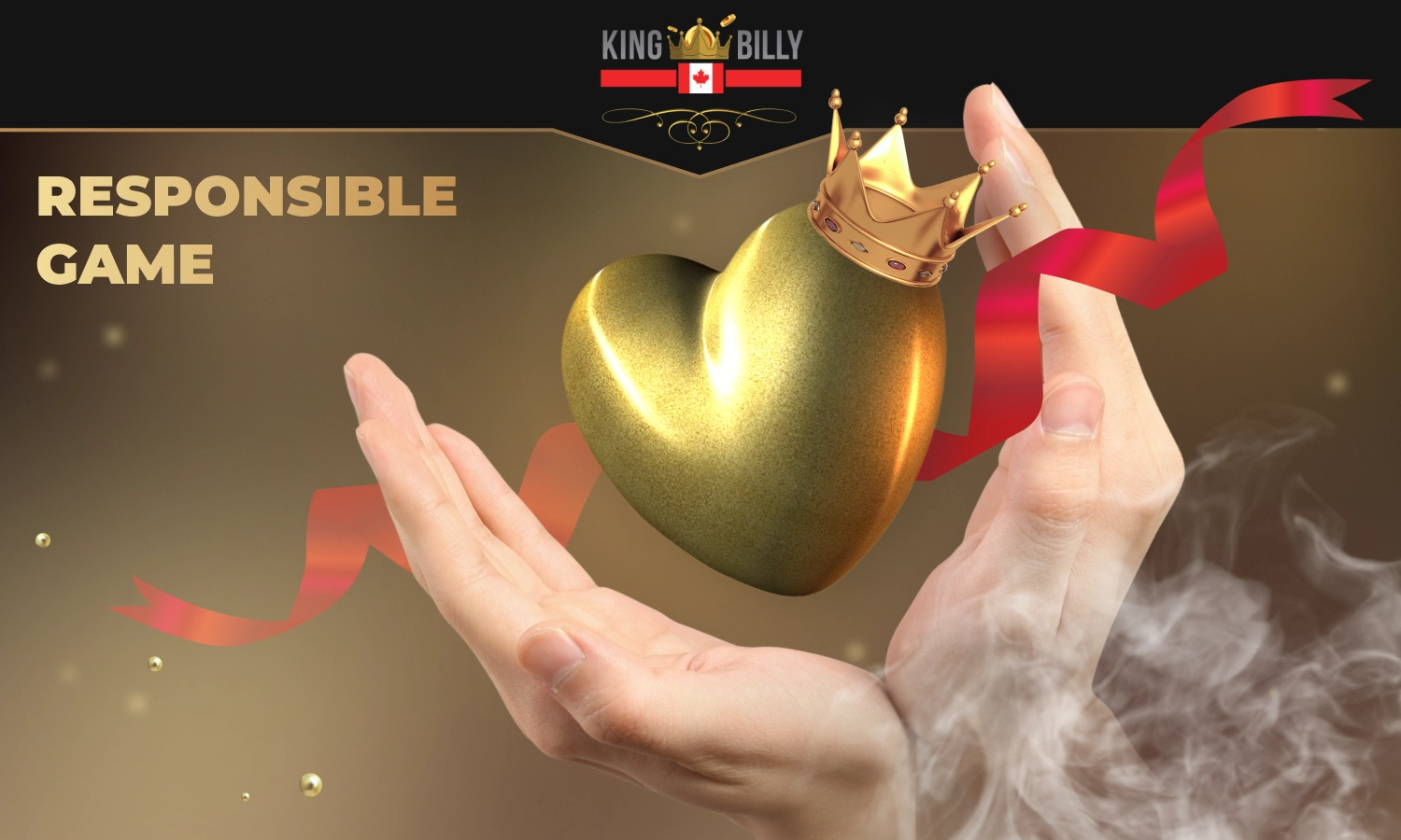 King Billy Casino takes care of its Canadian players and prevents gambling addiction